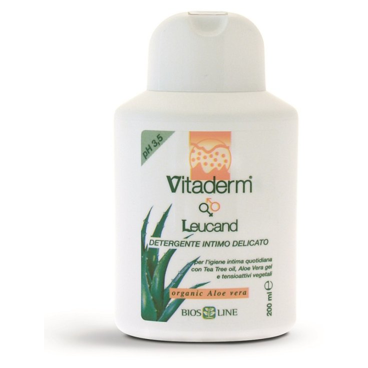 Biosline Vitaderm Leucand Delicate Limpiador Íntimo 200ml