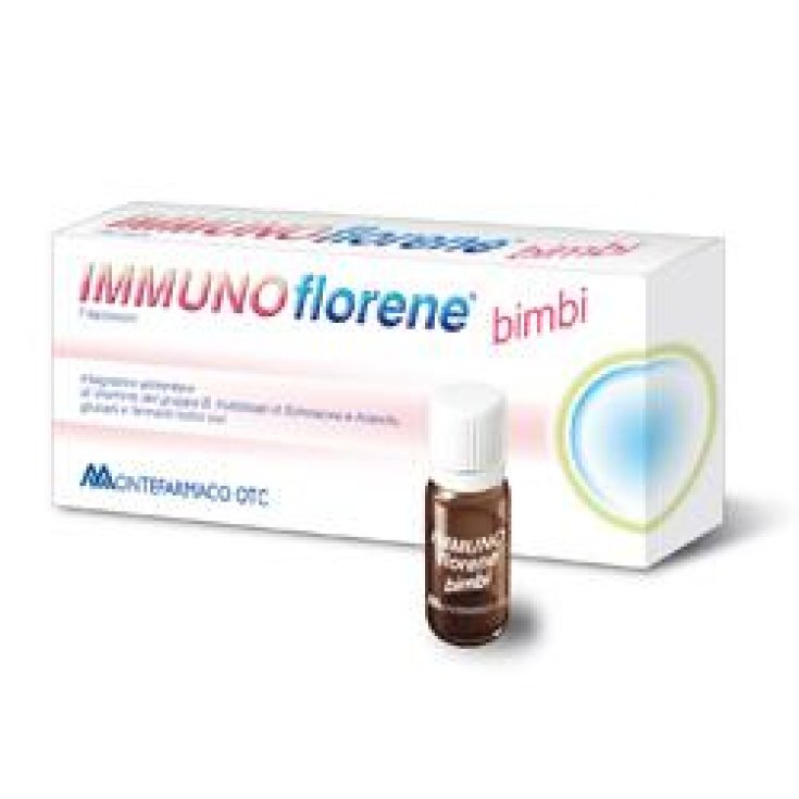 Montefarmaco Immunoflorene Bimbi Complemento Alimenticio 8 Viales