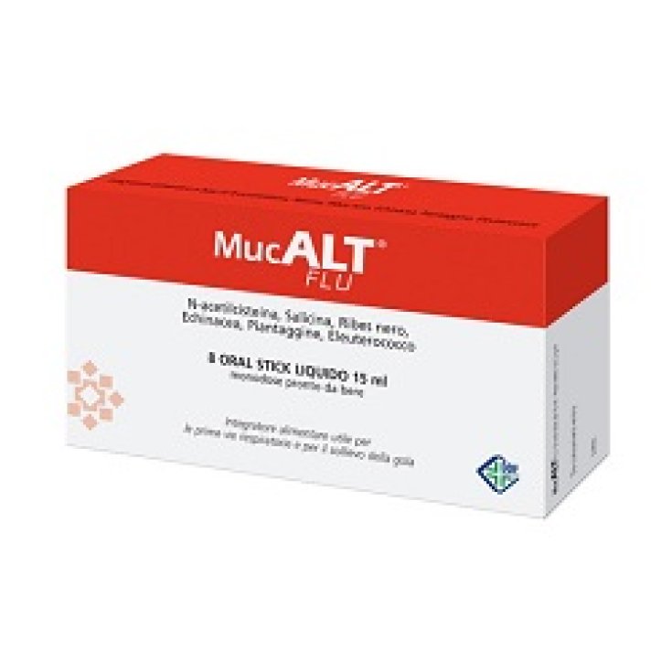 Mucalt Gripe 8 Stick Oral Monod