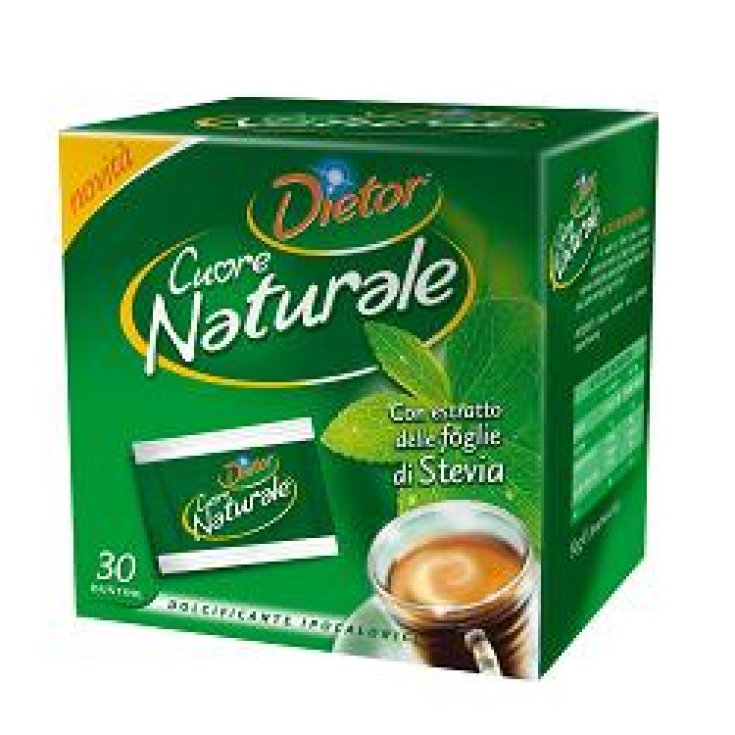Dietor Natural Heart 30 sobres Extracto de Hoja de Stevia