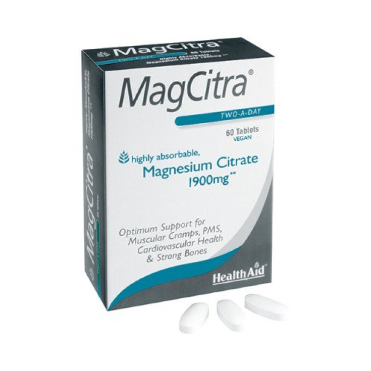 Health Aid Magcitra 1900 Mg 60 Comp