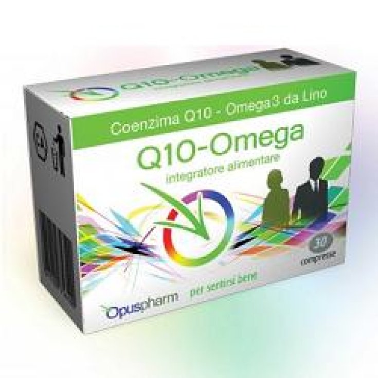 Opuspharm Q10 Omega Complemento Alimenticio 30 Comprimidos