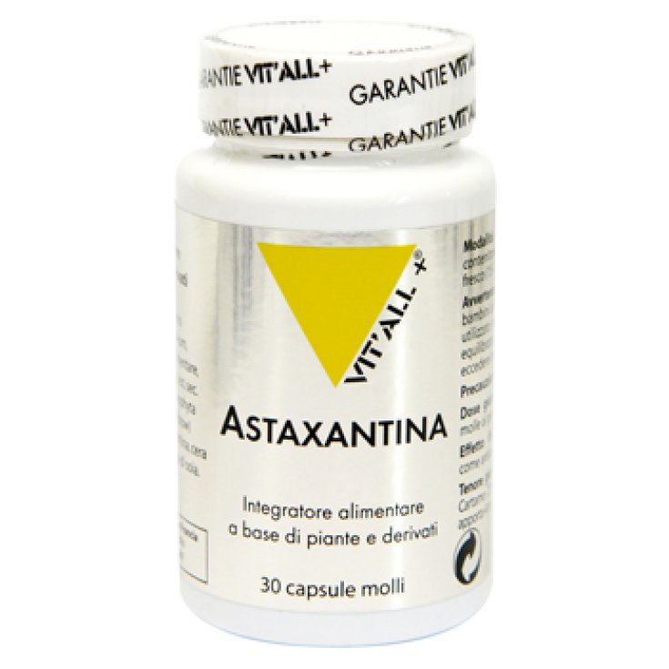 Astaxantina Vital Plus Complemento Alimenticio 30 Cápsulas