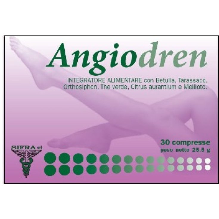 Angiodren 30 comprimidos