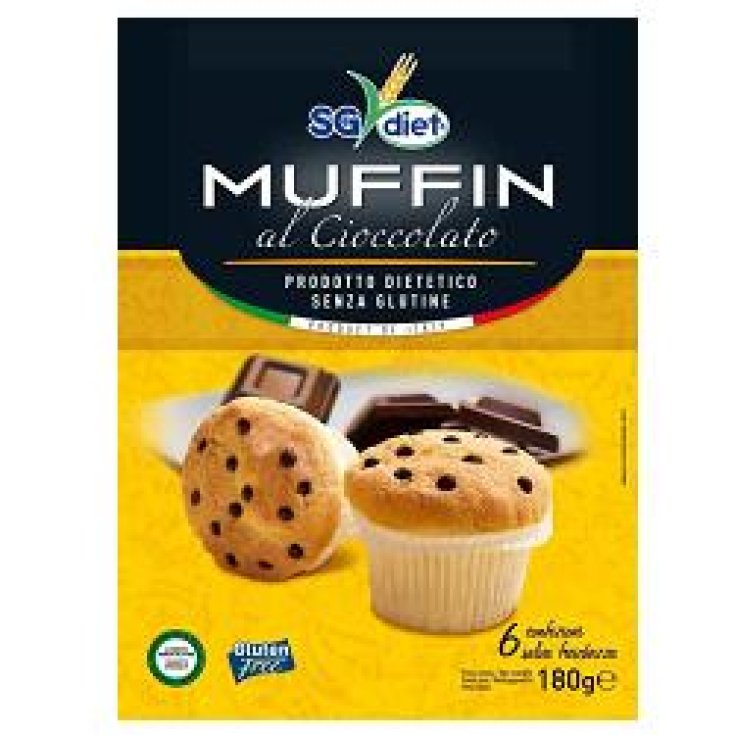 Sg Diet Muffin De Chocolate Sin Gluten 180g