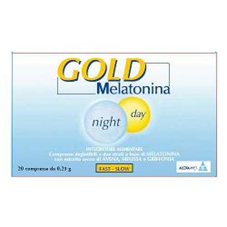Gold Melatonin Night Day 20 Comprimidos de 0,25 g
