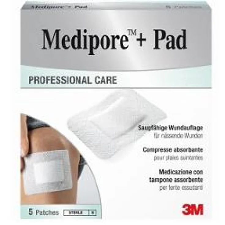 Medipore + compresa Med 10x10cm 5uds