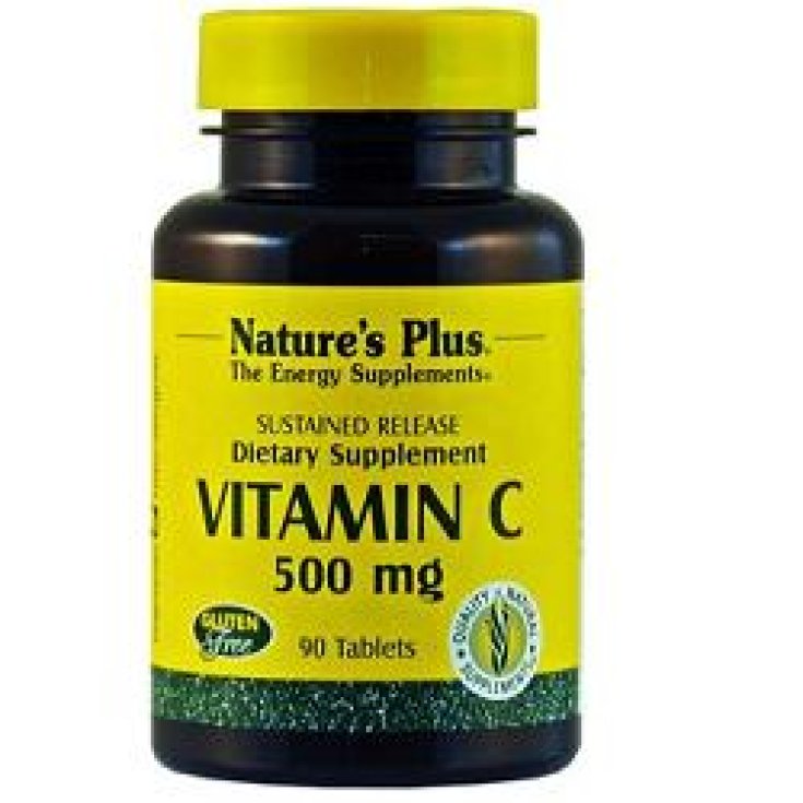 Nature's Plus Vitamina C 500 Suplemento alimenticio de liberación lenta 90 tabletas