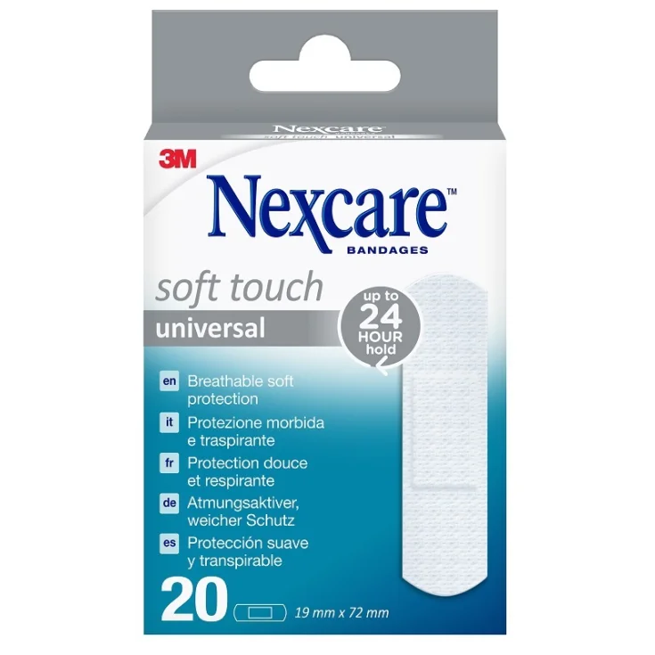Cer Soft Nexcare 19x72 20uds