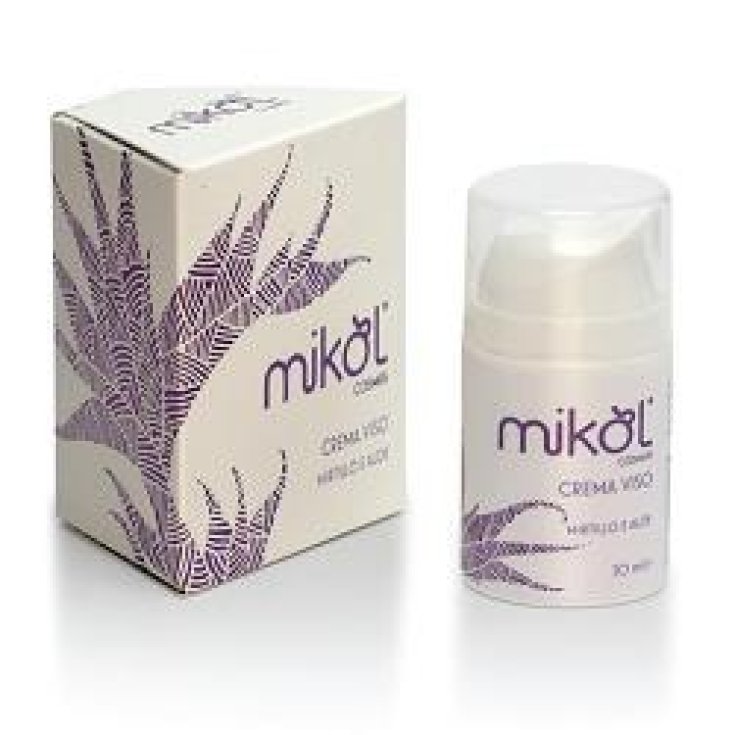 Mikol Cosmetics Crema Facial Hidratante Con Arándano/Aloe 50ml