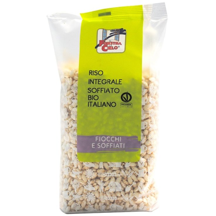 Arroz integral inflado orgánico