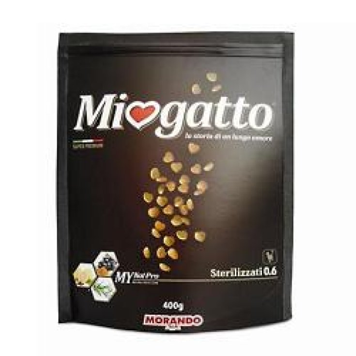 Morando Miogatto Esterilizado 0,6 Croquetas De Pollo 400g