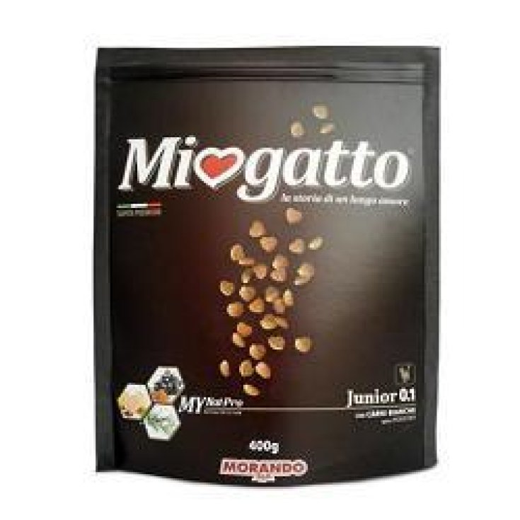 Morando Miogatto Junior 0,1 Carne Blanca Crujiente 400g