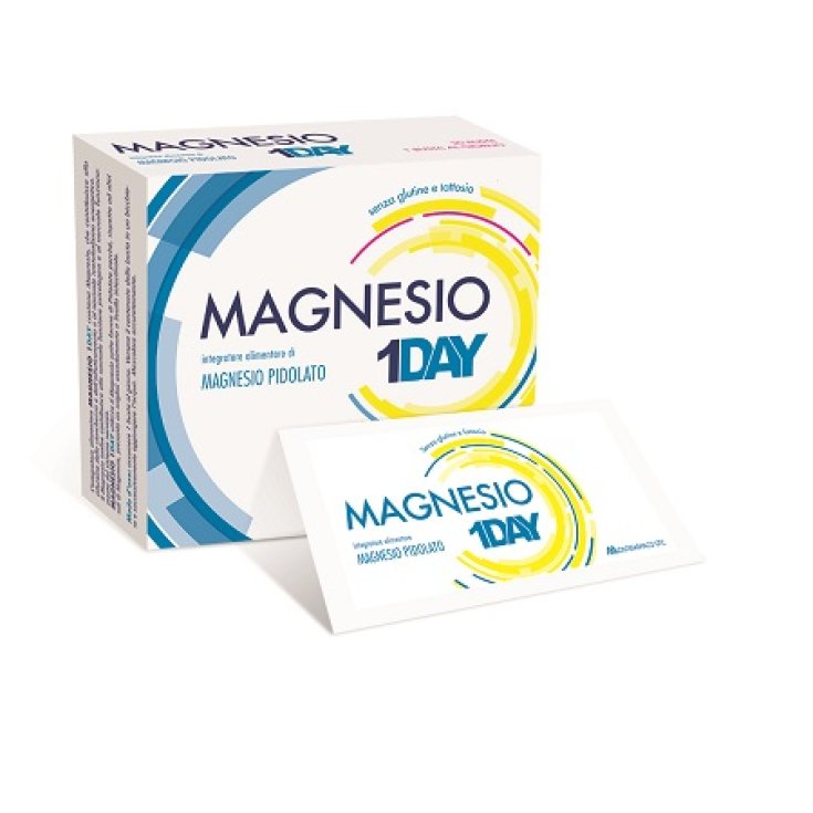 Magnesio 1Día Complemento Alimenticio 20 Sobres