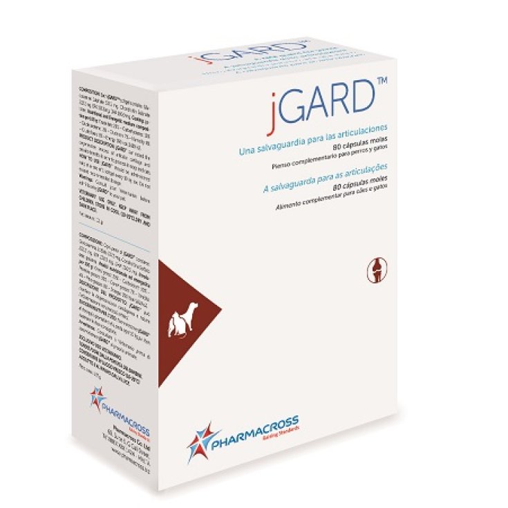 Pharmacross Jgard Para Cartilago Articular Perros Y Gatos 80perle