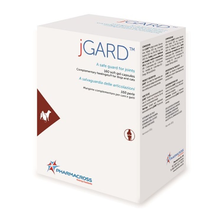 Pharmacross Jgard Complemento Alimenticio Para Animales 160 Perlas