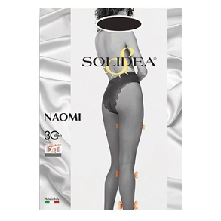Solidea Medias Naomi 30 DEN Color Azul Oscuro Talla 1-S