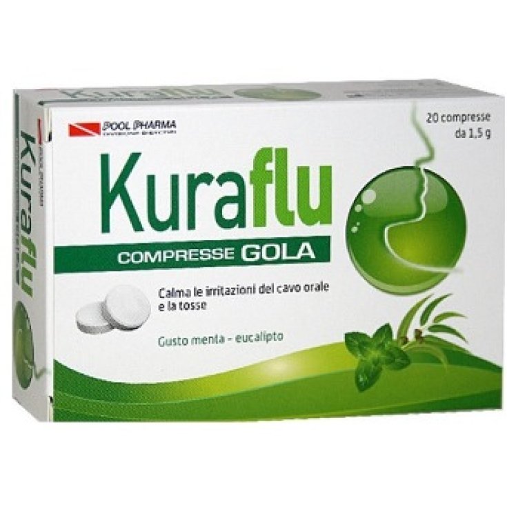 Kuraflu Garganta Eucalipto 20 Comprimidos