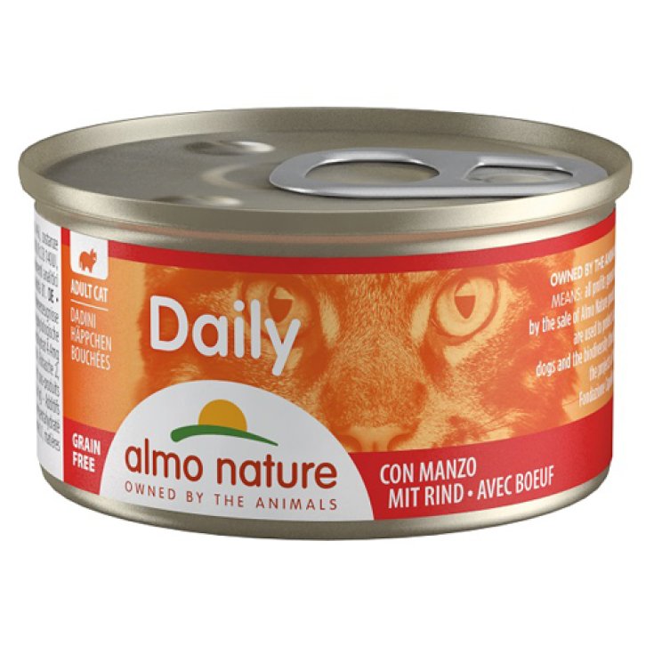 MENÚ DIARIO GATOS CON CARNE 85G