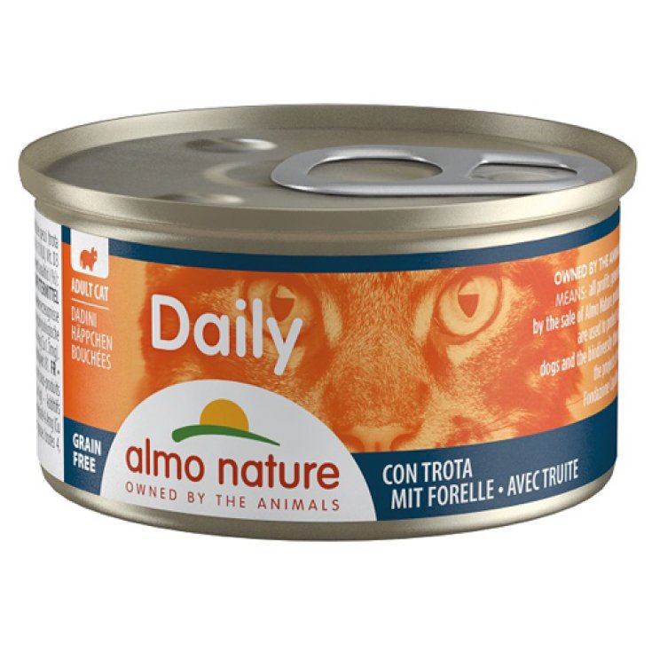 MENÚ DIARIO GATOS TRUCHA 85G