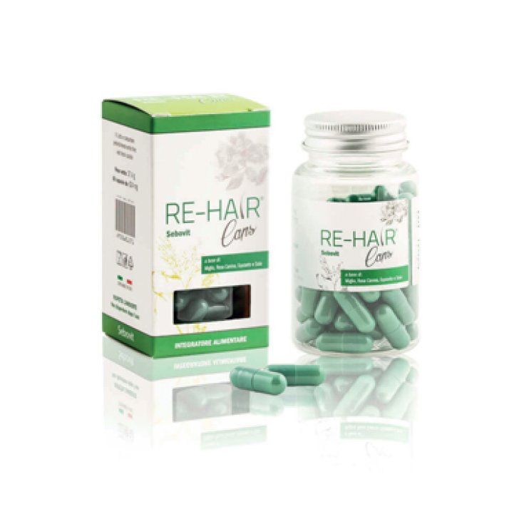 Sebovit Re-Hair Complemento Alimenticio 60 Cápsulas