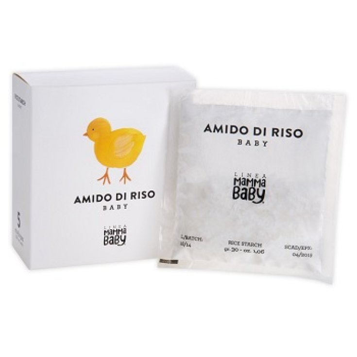 Mamma Baby Line Rice Starch Baby Limpiador Bebé 5 Sobres 30g