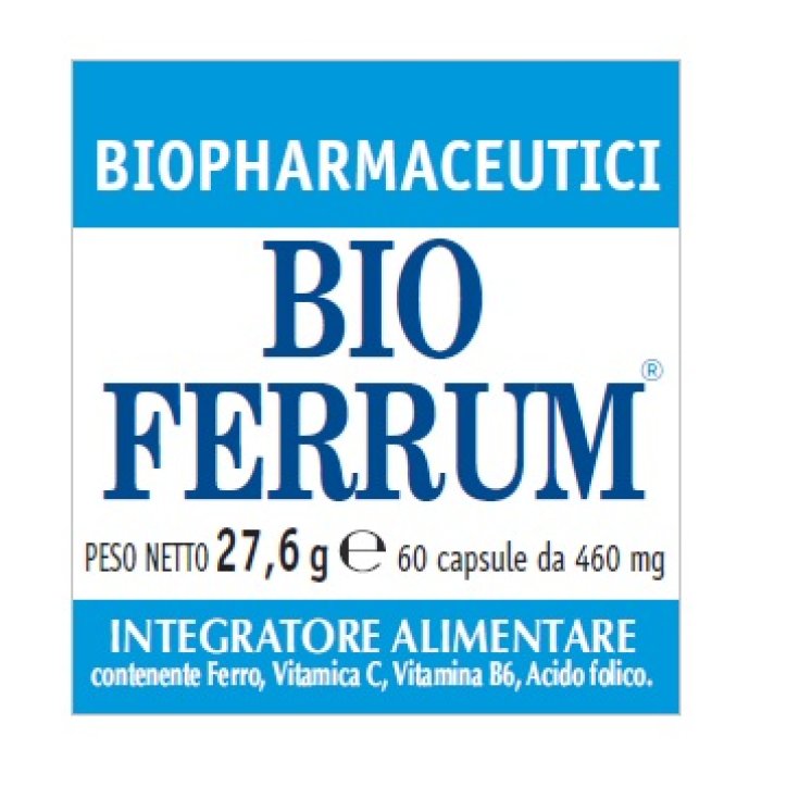 BioPharmaceutici Bio Ferrum Complemento Alimenticio 60 Cápsulas