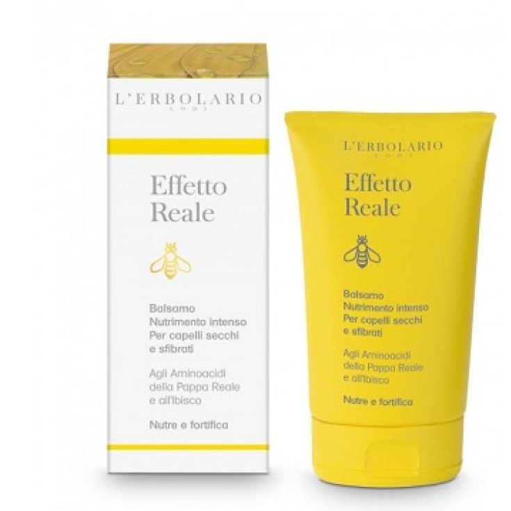 L'Erbolario Effetto Reale Acondicionador Nutritivo Intenso Para Cabello Seco Y Dañado 125ml