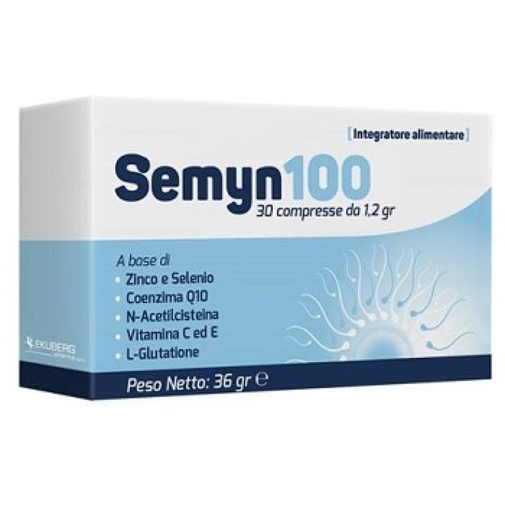 Ekuberg Pharma Semyn100 Complemento Alimenticio 30 Cápsulas
