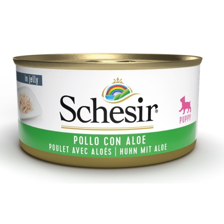 SCHESIR CACHORRO POLLO CON ALOE150G