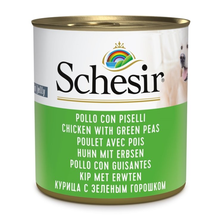 SCHESIR PERRO POLLO CON GUISANTES285G