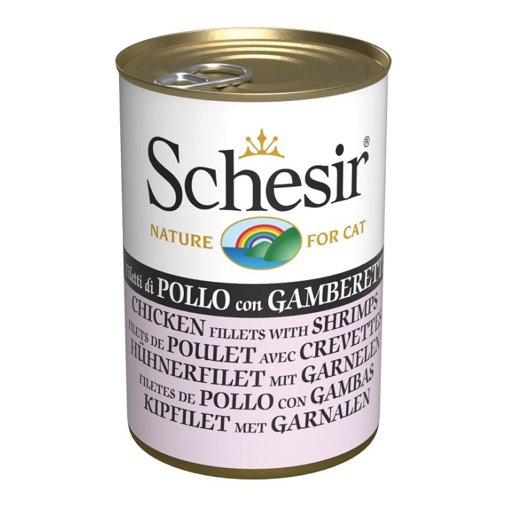 SCHESIR CAT FIL POLLO LEMB140G