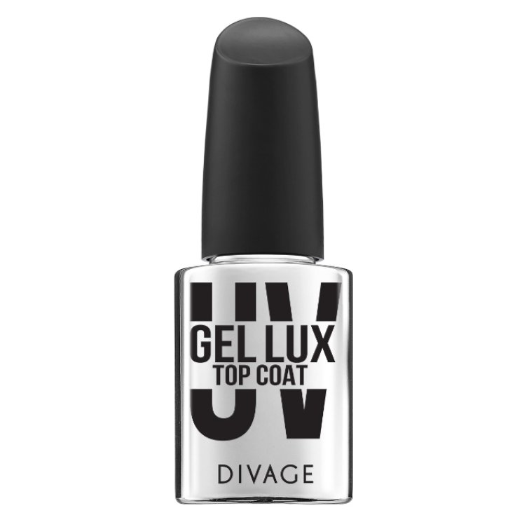 Divage UV Gel Lux Top Coat Esmalte de Uñas Efecto Brillante