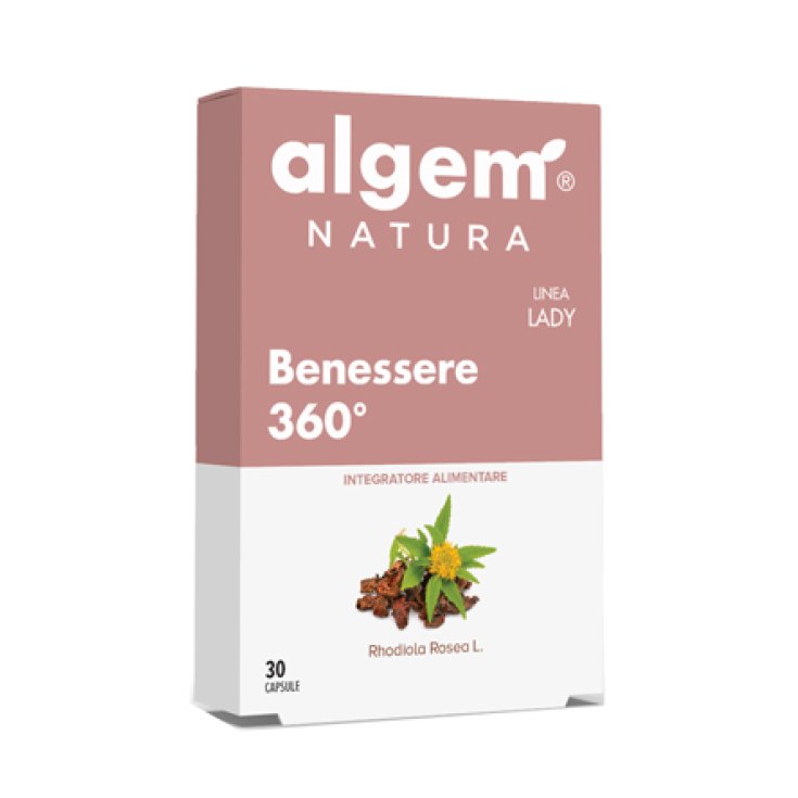 Algem Natura Lady Benessere 360 Food Integratgore 30 Cápsulas