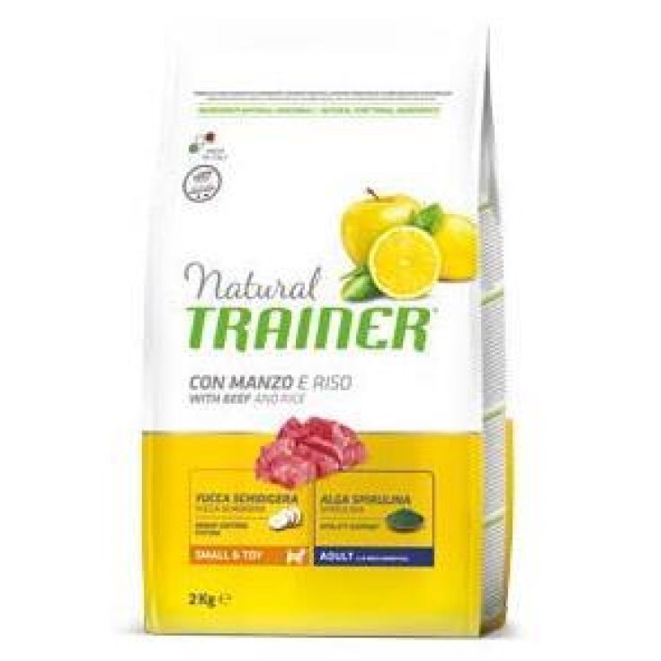 Trainer Natural Small & Toy Adult Beef / Rice Alimento Seco para Perros Adultos Pequeños 7kg