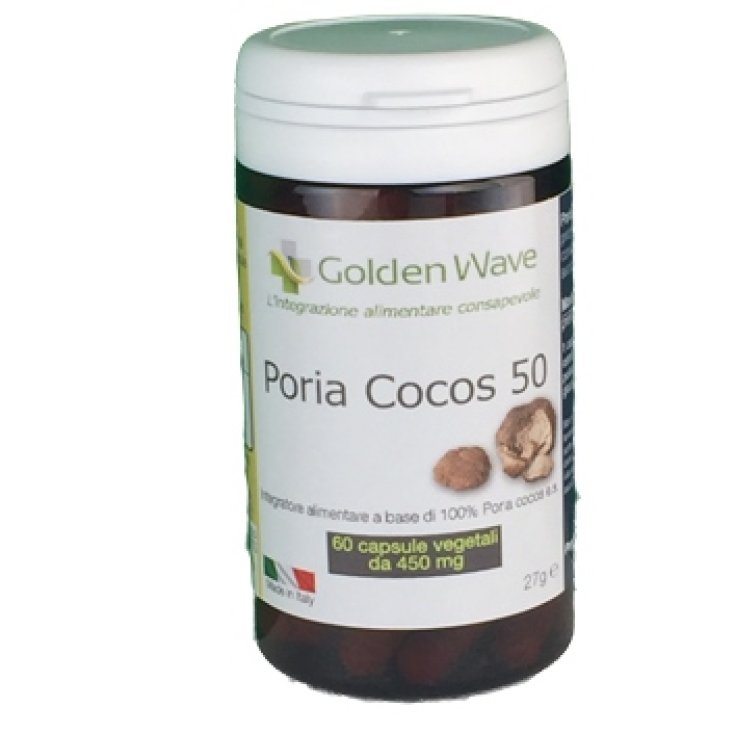 Golden Wave Poria Cocos 50 Complemento Alimenticio 60 Cápsulas