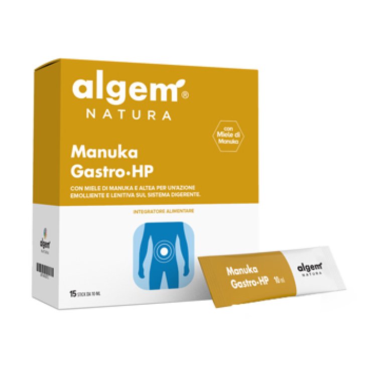 Algem Manuka Gastro Hp Complemento Alimenticio Sin Gluten 15x10ml