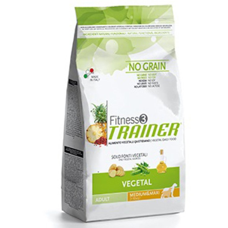 Nova Foods Fitness 3 Trainer Adult Medium Maxi Alimento Seco Vegetal para Perros 12,5kg