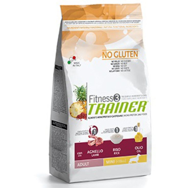 Nova Foods Trainer Fitness 3 Adulto Mini Cordero Aceite de Arroz 2kg