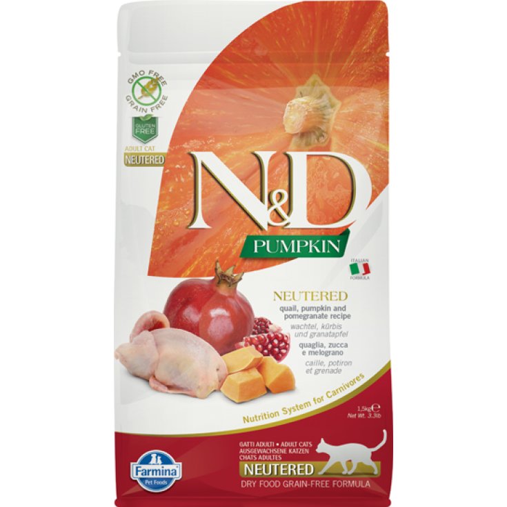 N&D P FEL NEUTERADO AD 1,5KG