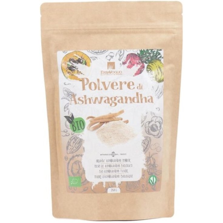 Polvo orgánico Ashwagandha