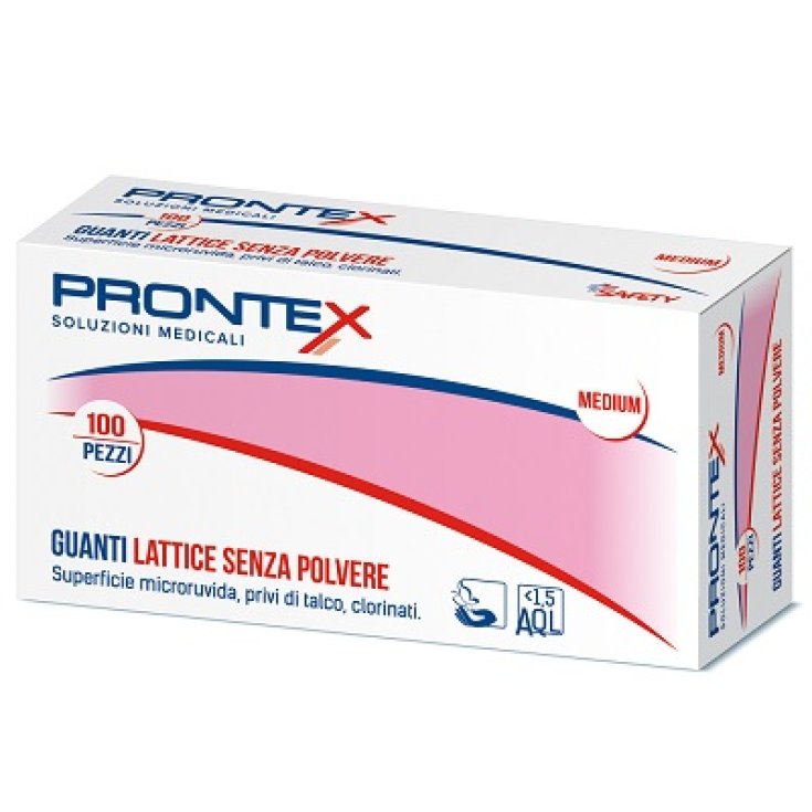 GUANTE LATEX PRONTEX S/P GR