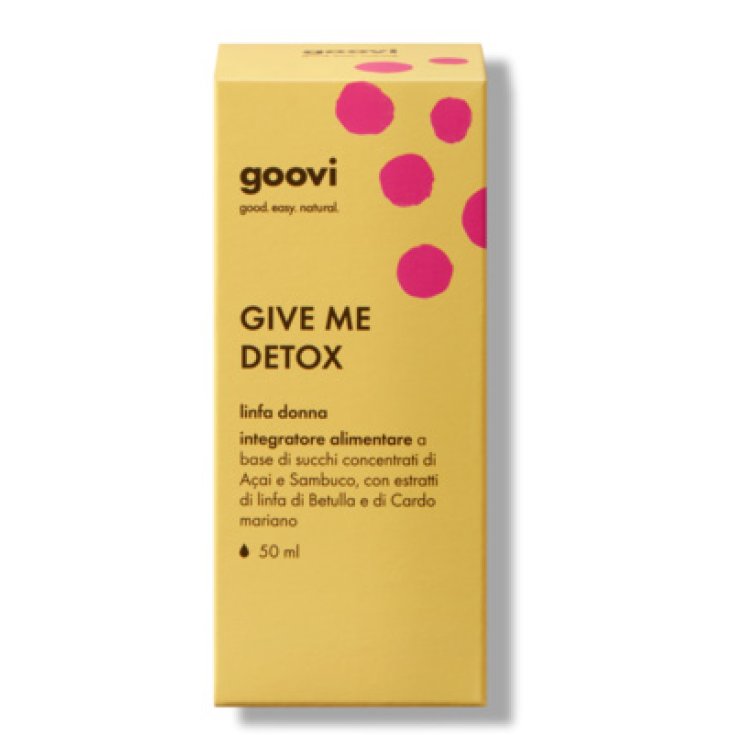 Goovi Give Me Detox Linfa Donna Complemento Alimenticio 50ml