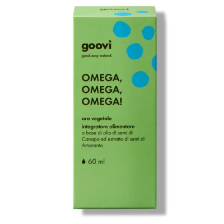 ¡Qué bien Omega, Omega, Omega! Complemento Alimenticio de Oro Vegetal 60ml