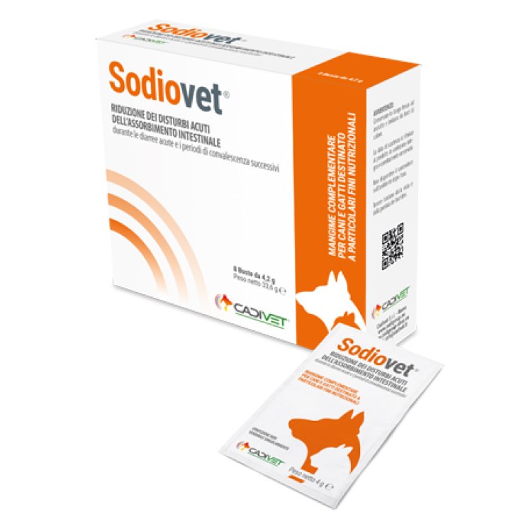 Cadivet Sodiovet® Complemento Alimenticio Para Mascotas 8 Sobres