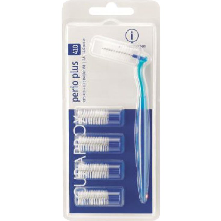 Curaprox Perio Plus Cps 410 Cepillos Dentales Especiales Para Implantes Dentales Azul