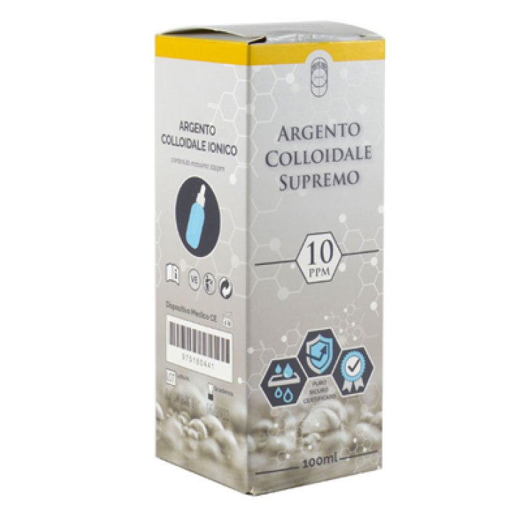 Salud Y Bienestar Punto Supremo Plata Coloidal 10 Ppm 100 ml