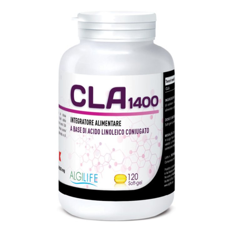 Algilife Cla 1400 Complemento alimenticio Ácido linoleico conjugado 120 Gel blando