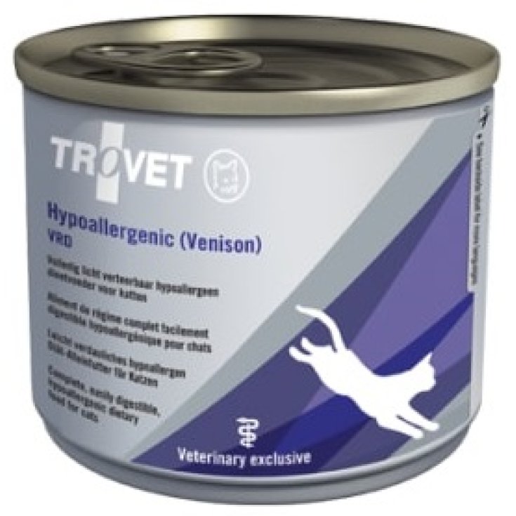 TROVET HYPOALL VENISON GATO VRD