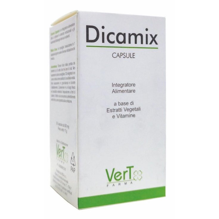 VerT Farma Dicamix Complemento Alimenticio 30 Cápsulas